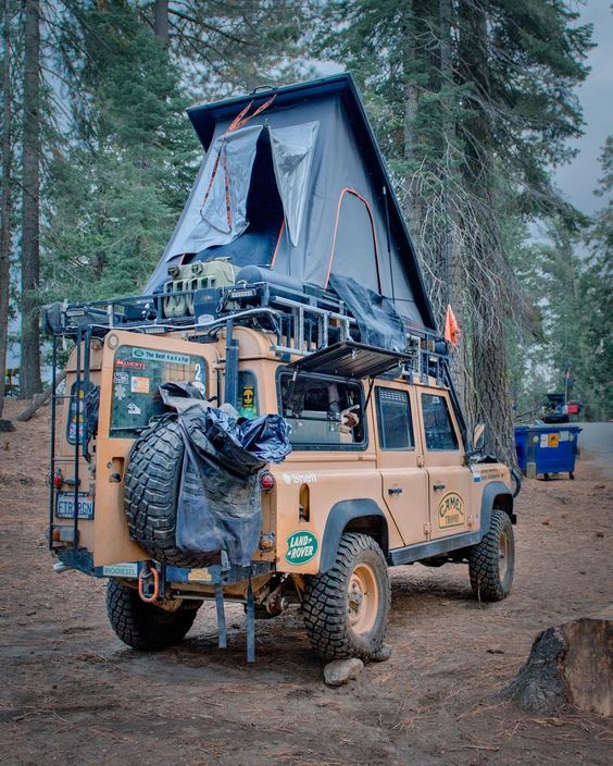 Land Rover Bush camping - Land Rover Classics